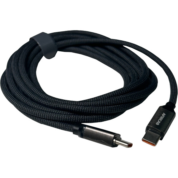 MOBILE FAST CHARGING CABLE  C-C TYPE 1M BLACK